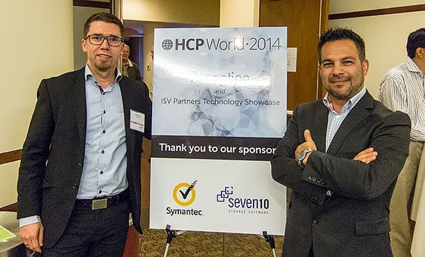 Robert och Marcelo på HCP World 2014